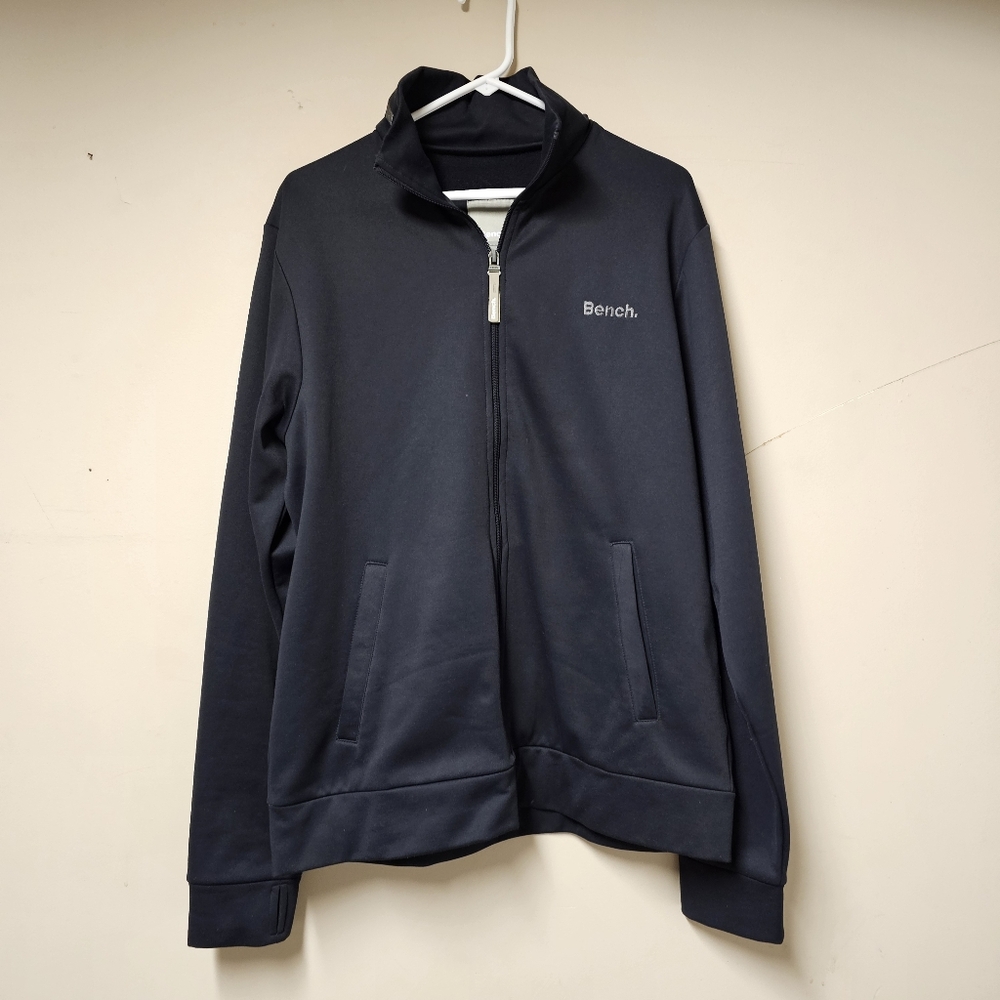 Bench Sweater / Full Zipper / XL / Black